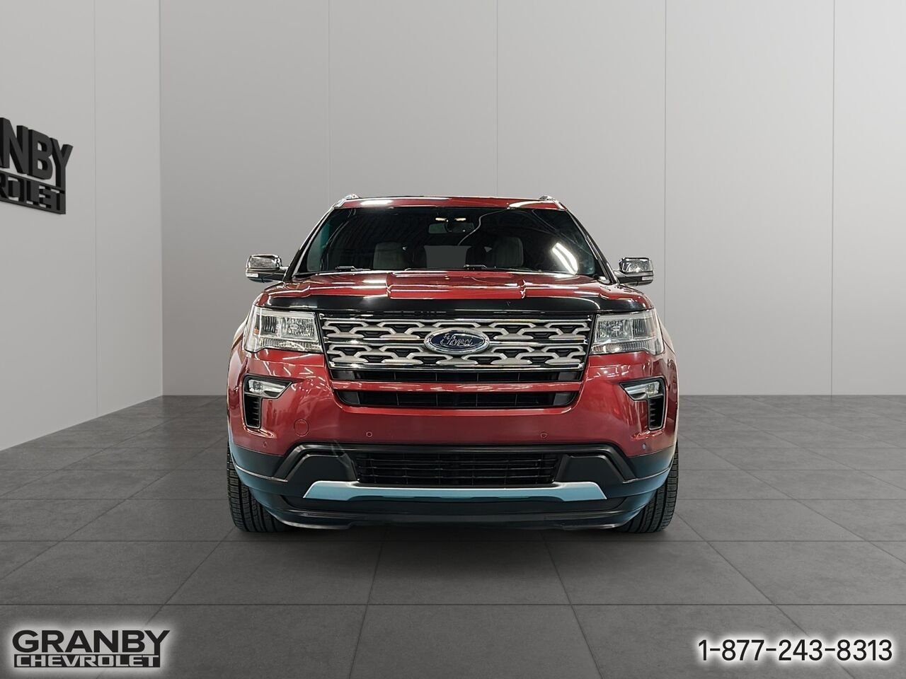2018 Ford Explorer XLT, quatre roues motrices | G3898 Red Granby - photo #1