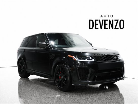 Land Rover Range Rover Sport SVR V8 Supercharged 2019 Noir