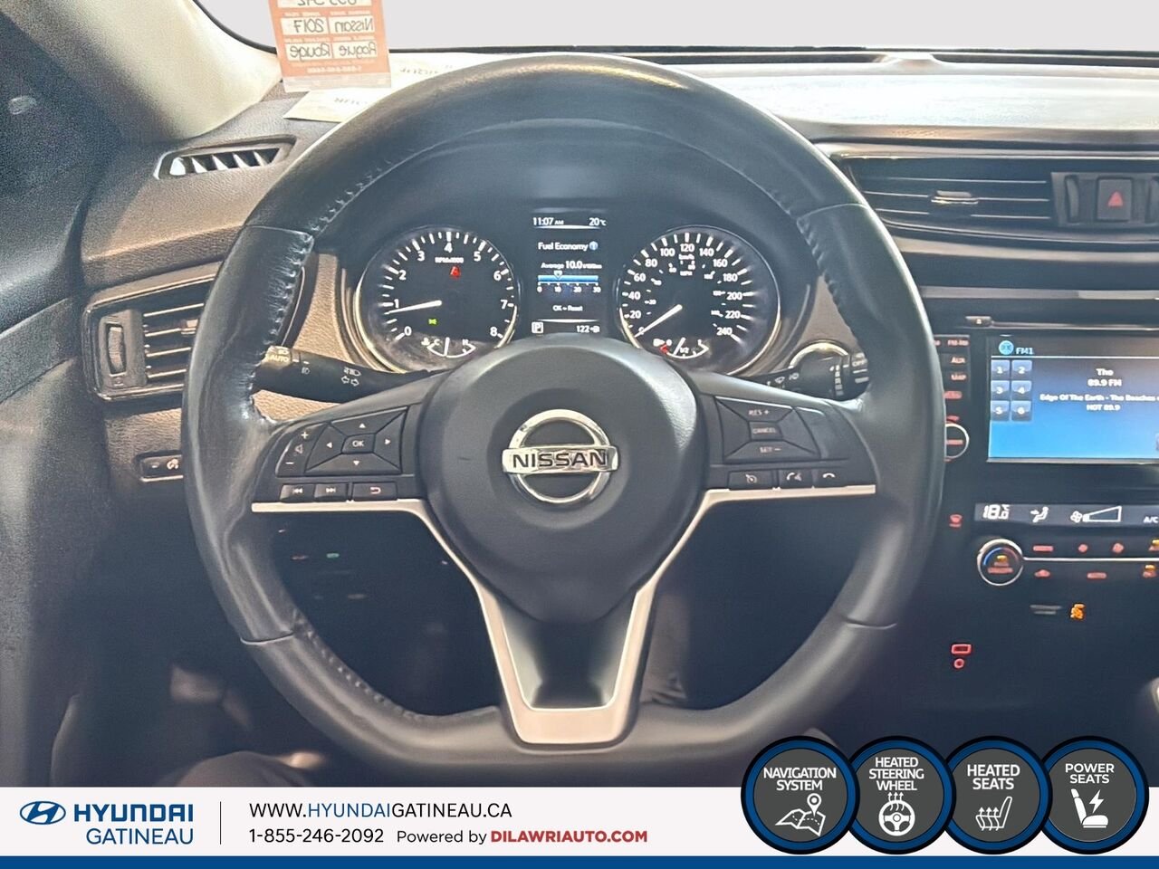 Nissan Rogue 2017 Rouge Gatineau - photo #9