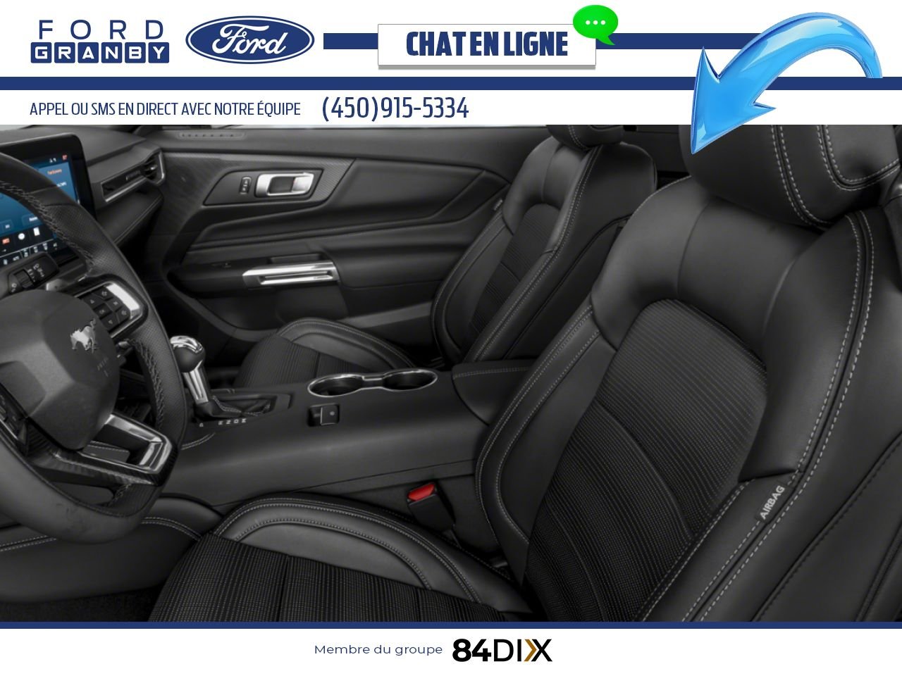 Ford Mustang 2024 Noir ombre Granby - photo #9