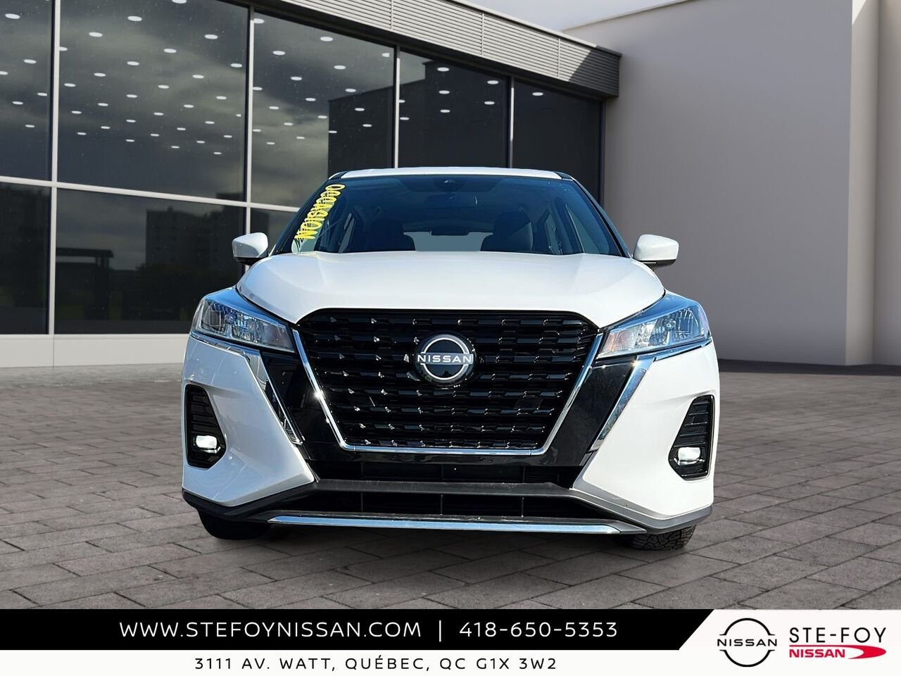 Nissan Kicks S 2024 Blanc Ste-Foy - photo #1