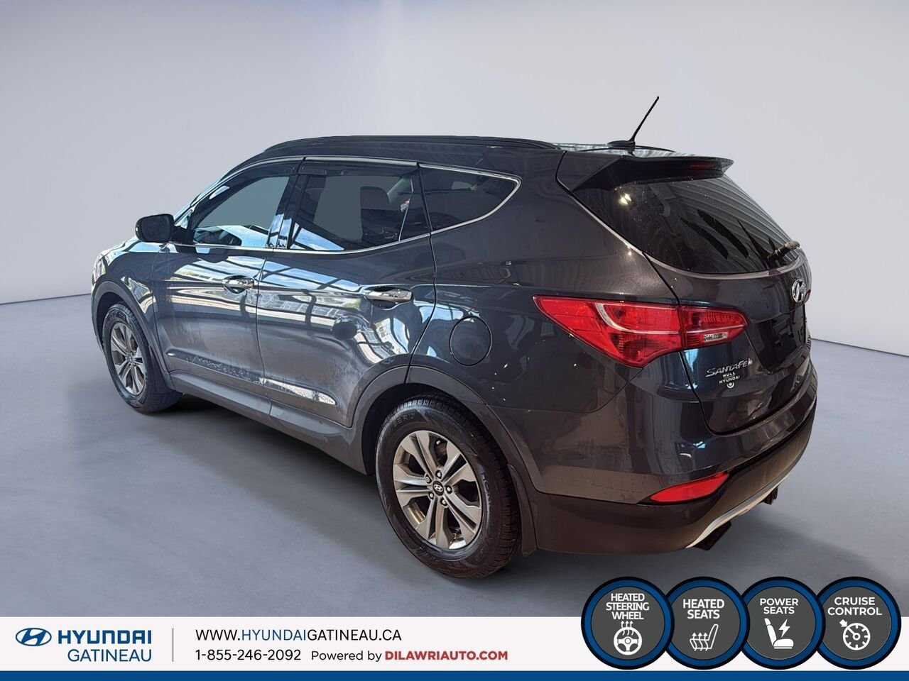 2015 Hyundai Santa Fe Sport Grey Gatineau - photo #3