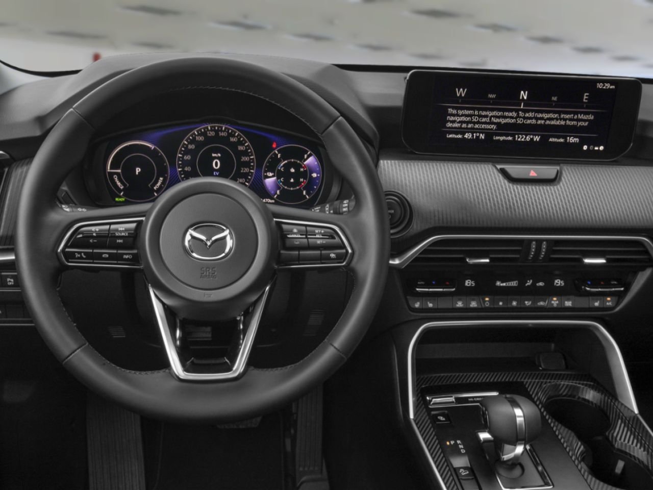 MAZDA CX-90 hybride rechargeable GS-L TI 2026 Noir de jais mica Châteauguay - photo #5