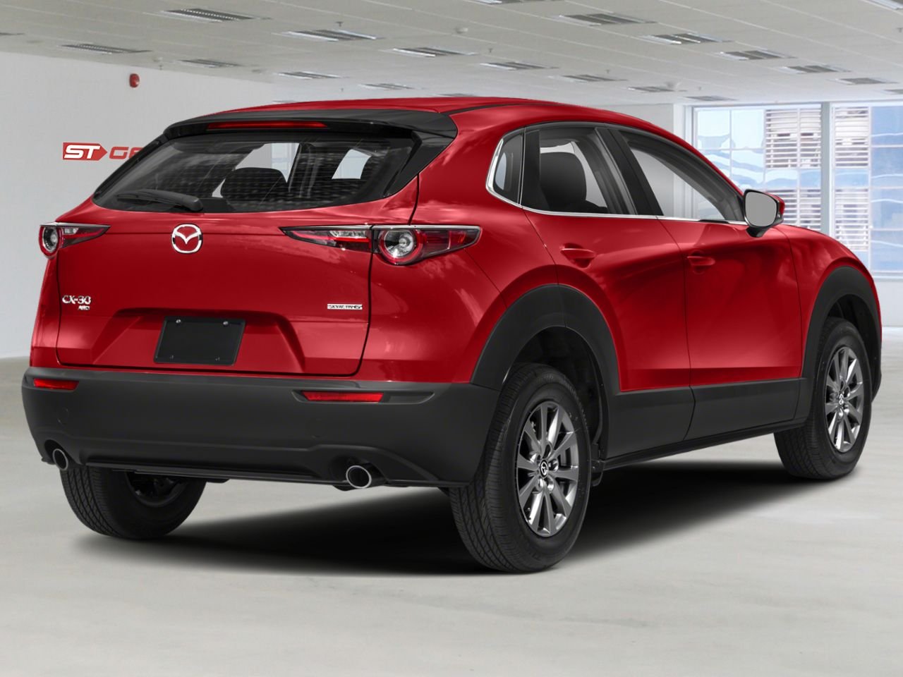 2021 Mazda CX-30 Red Saint-Georges - photo #1