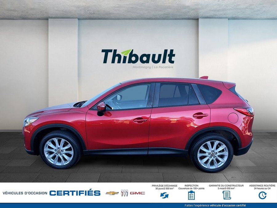 Mazda CX-5 Traction intégrale, 4 portes, boîte automatique, GT 2015 Rouge