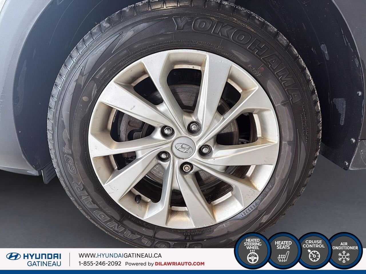 2021 Hyundai Tucson White Gatineau - photo #5