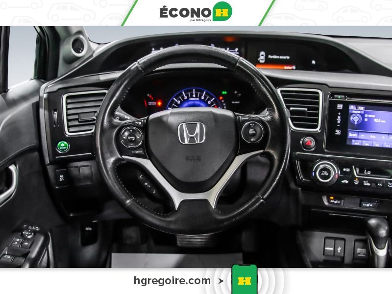 2015 Honda Civic Black Saint-Eustache - photo #21