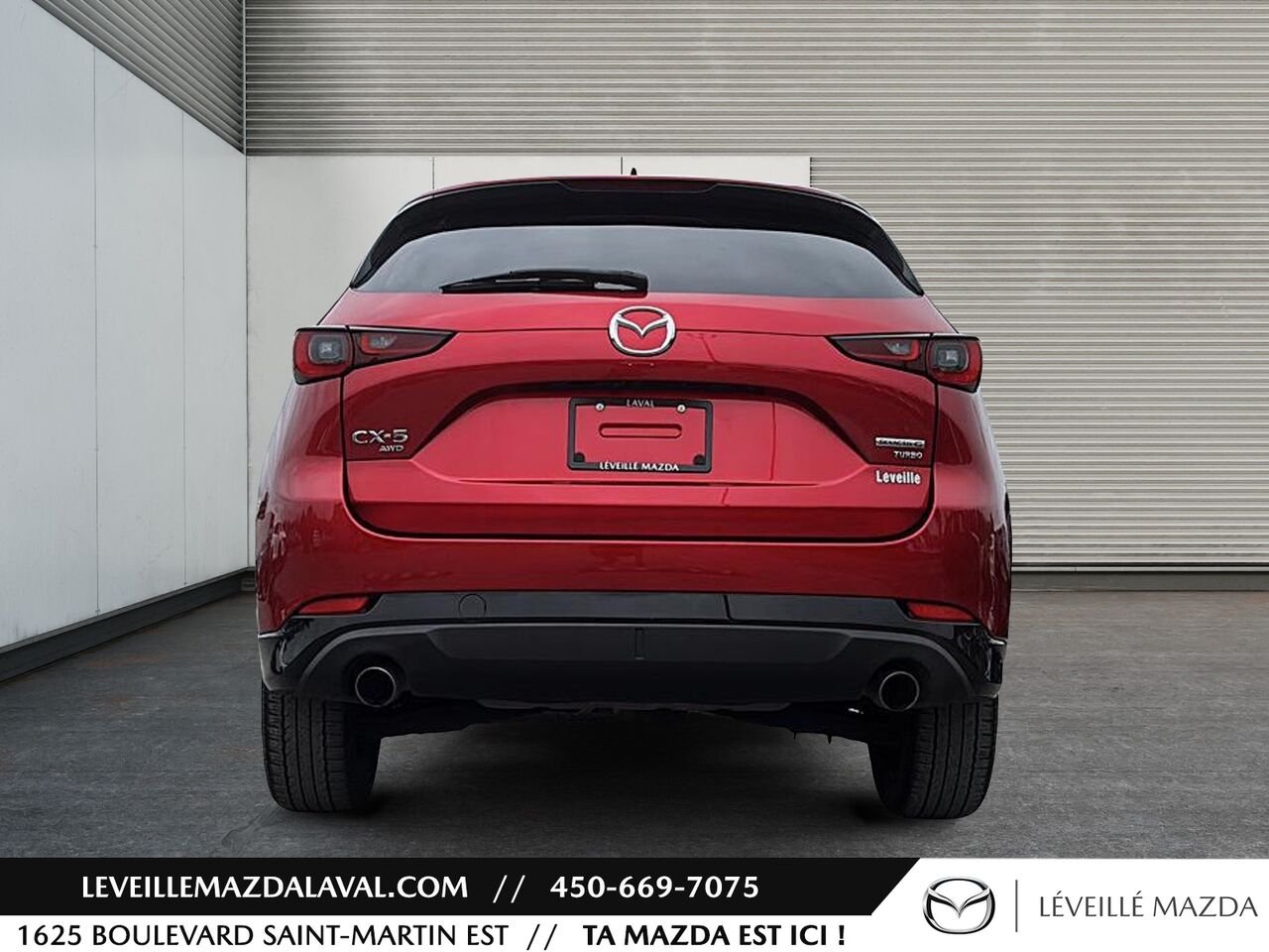 Mazda CX-5 Sport avec moteur turbo TI 2023 Rouge Laval - photo #5
