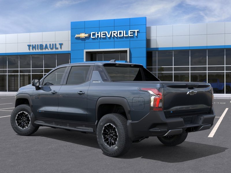 CHEVROLET Silverado EV Trail Boss cabine multiplace 4RMe à autonomie prolongée 2026 BLEU FUMEE METALLISE