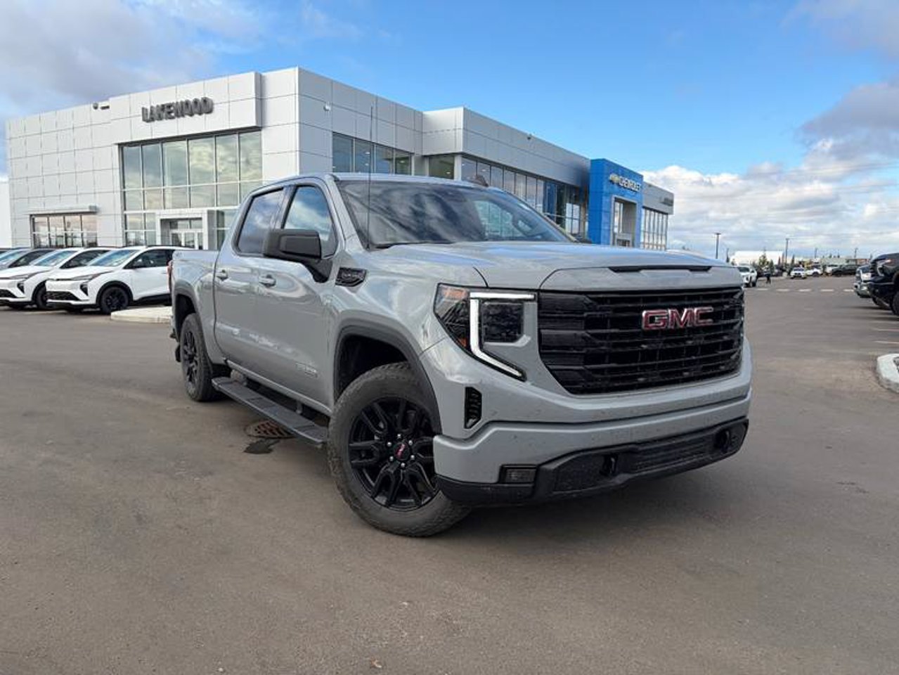 2024 GMC Sierra 1500 4WD Crew Cab 147 Elevation Grey Sherwood Park - photo #1