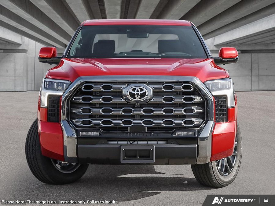 2026 Toyota Tundra Platinum Supersonic Red