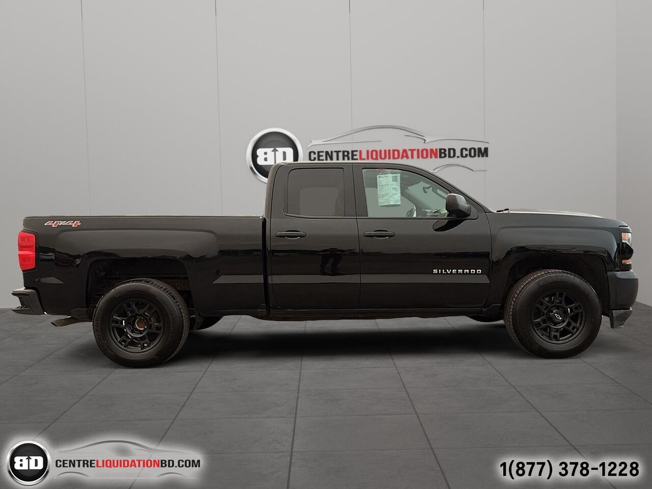 Chevrolet Silverado 1500 WT | BD0271 2017 Noir Granby - photo #3