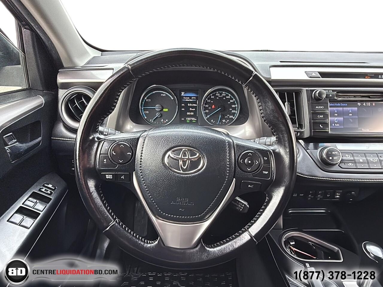 Toyota RAV4 Hybride LE+ 4 portes | BD0221 2017 Noir Granby - photo #17
