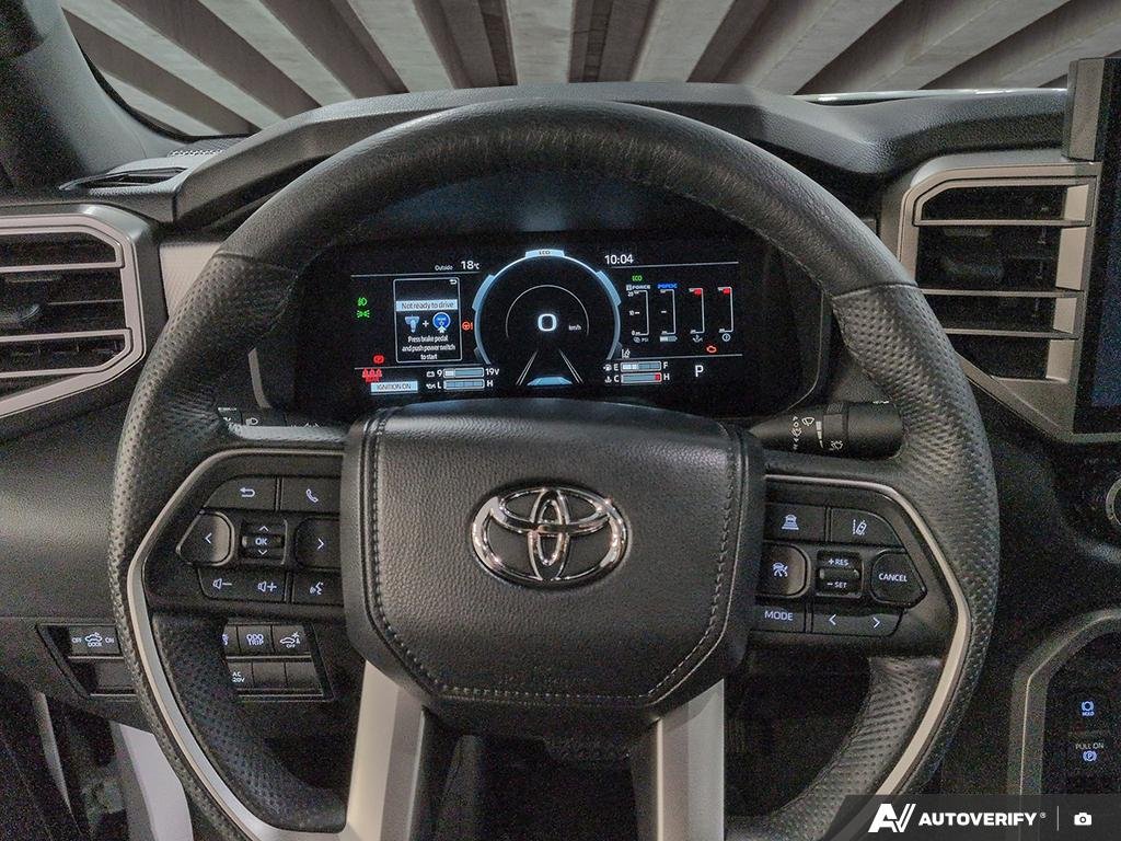2025 Toyota Tundra S2501294 | 4x4 Crewmax Limited Hybrid White Edmonton - photo #13