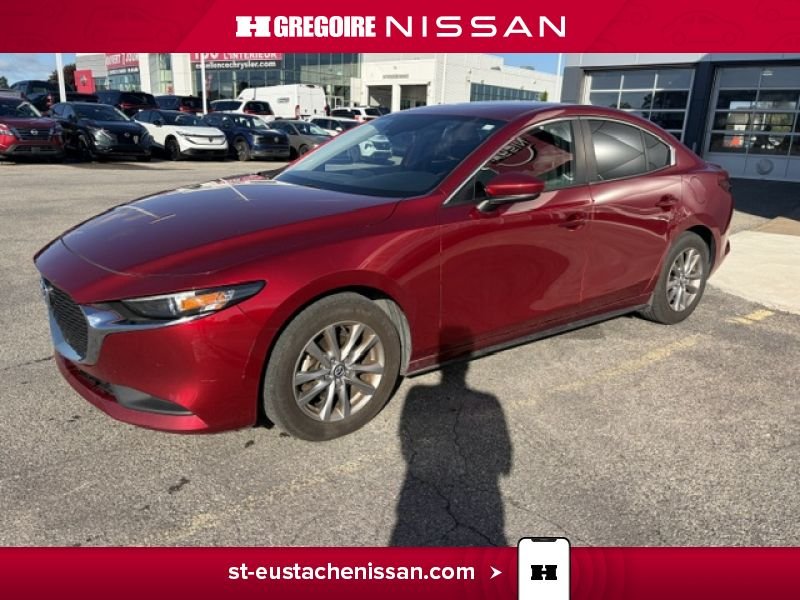 2021 Mazda 3 GX MAGS DEM. A DISTANCE VITRES TEINTEES Red