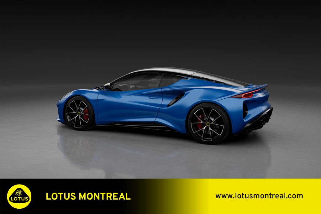 Lotus Emira V6 Coupe *DEMO* 2025 Bleu Kirkland - photo #5