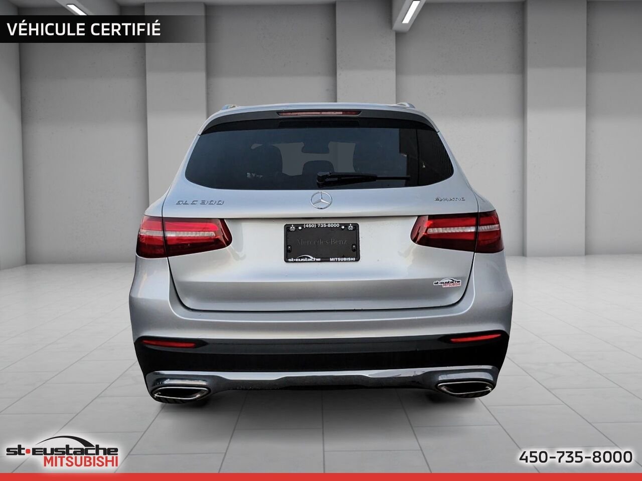 2019 Mercedes-Benz GLC Silver Saint-Eustache - photo #2