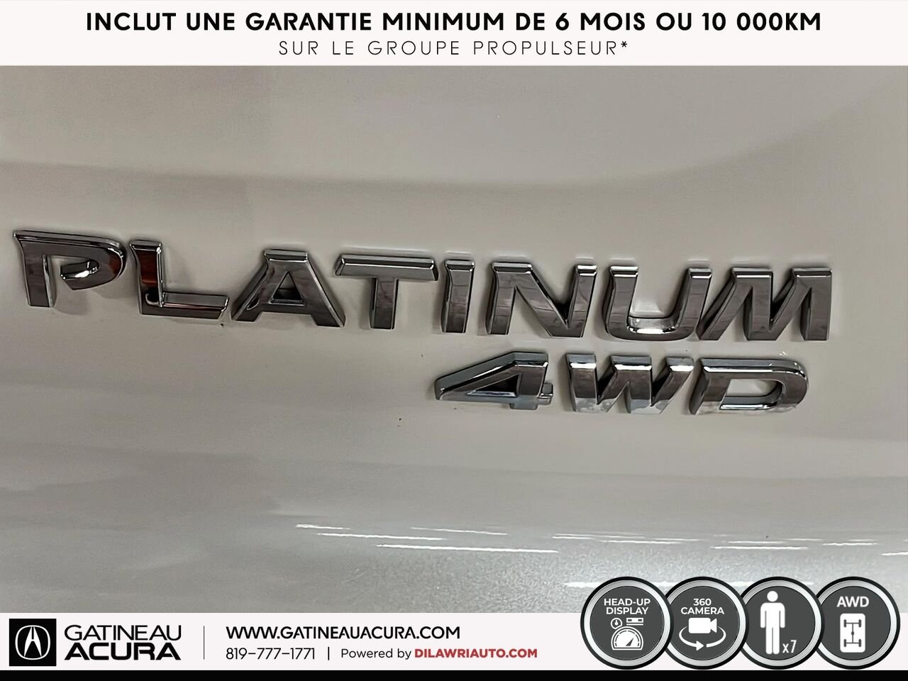 Nissan Pathfinder Platinum 4WD 2023 Blanc Ottawa & Gatineau - photo #18