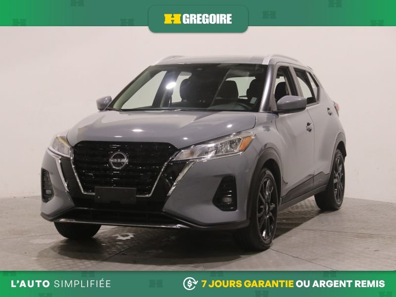 Nissan Kicks SV AUTO A/C GR ELECT MAGS CAM RECUL BLEUTOOTH 2022 Gris