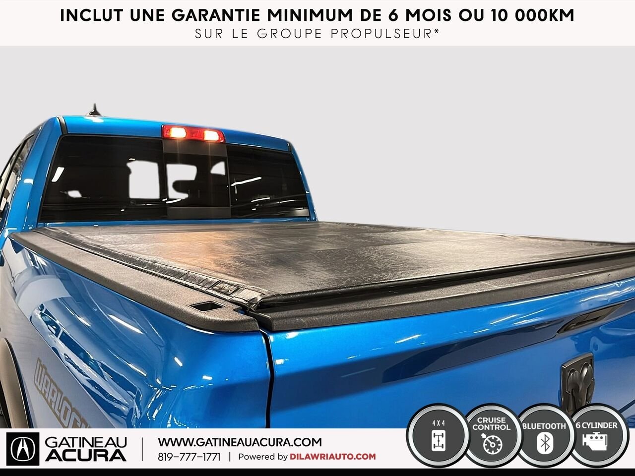 Ram 1500 Classic Warlock Quad Cab 4x4 2021 Bleu Gatineau - photo #19