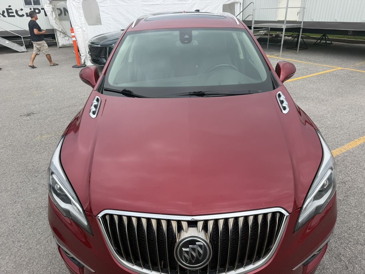 2017 Buick Envision PREMIUM II AWD Red Laval - photo #7