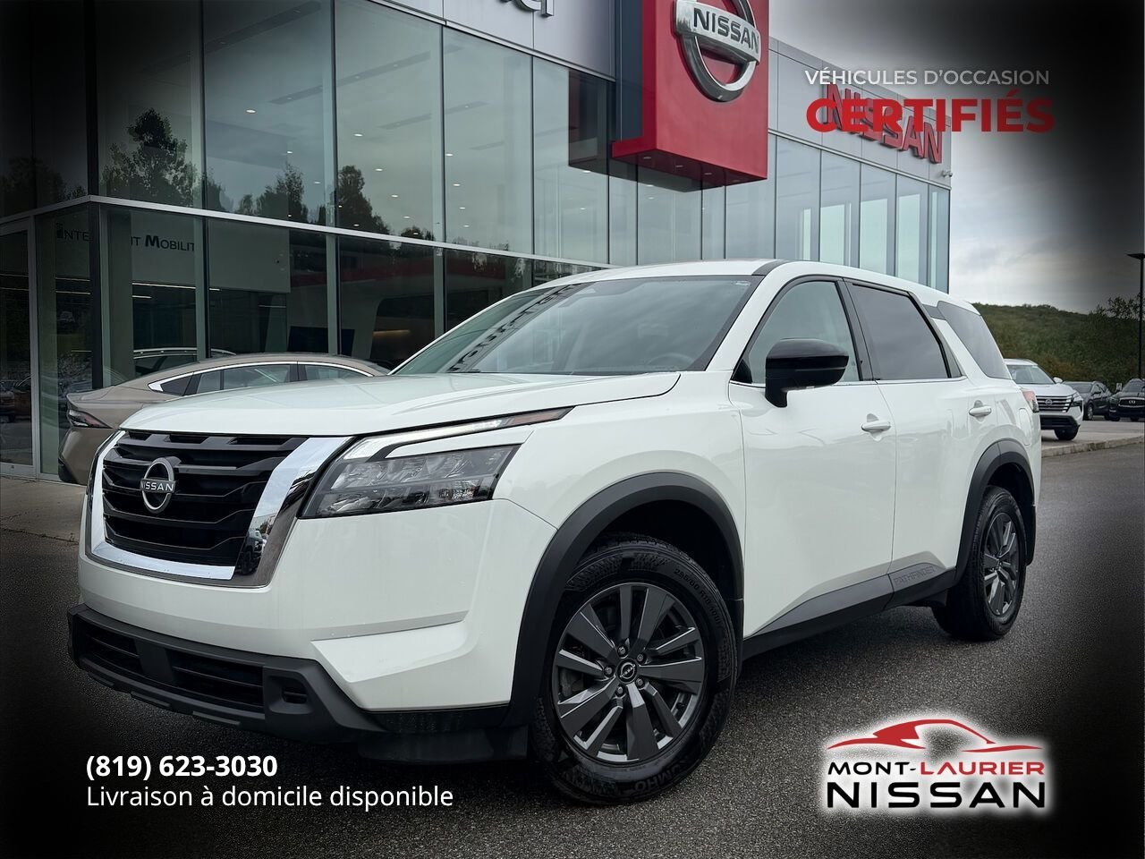 Nissan Pathfinder 2024 Blanc Mont-Laurier - photo #0