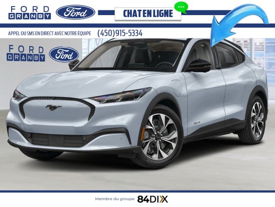 Ford Mustang Mach-E Sélect TI 2025 Gris glacier métallisé trois couches