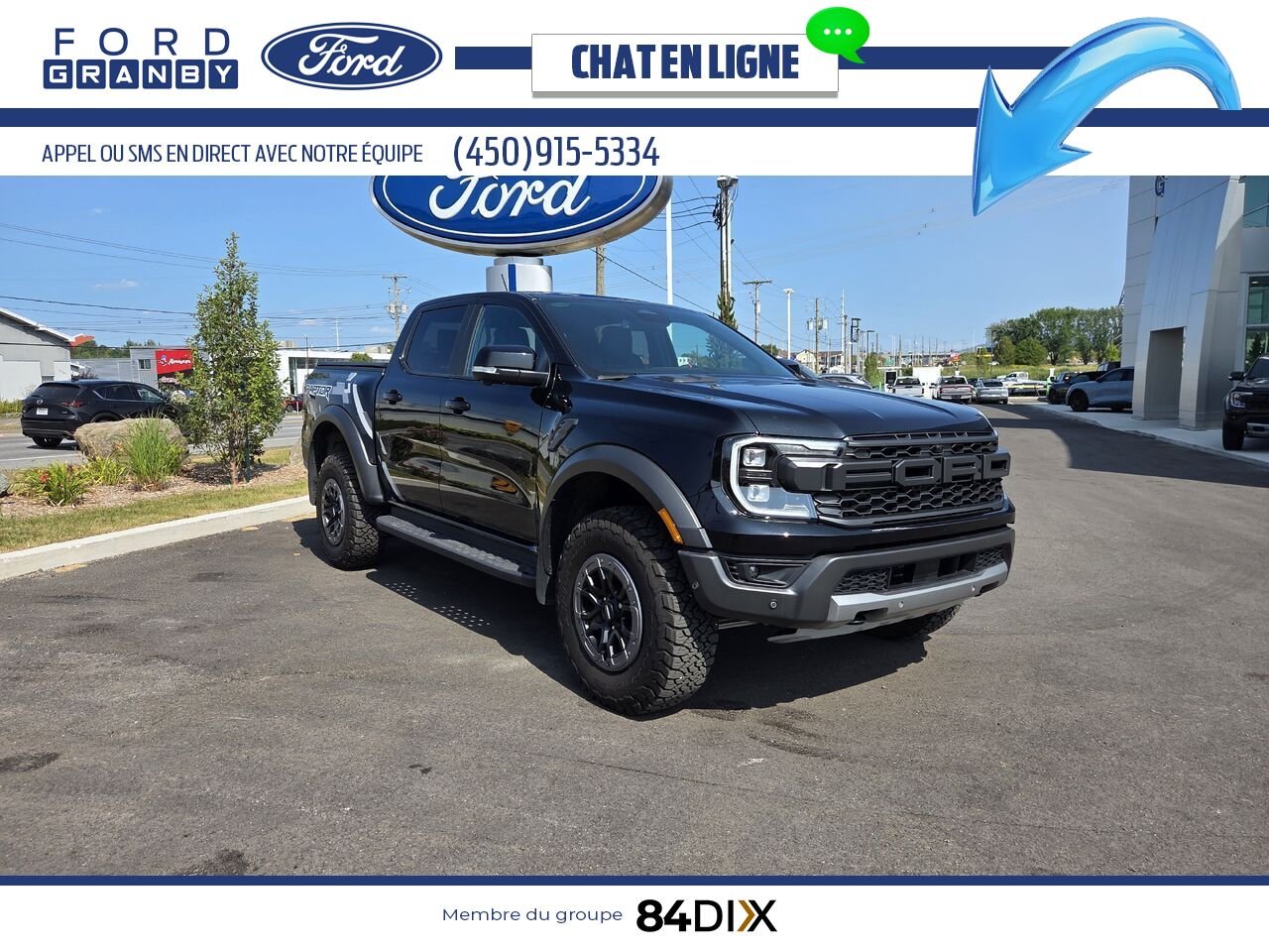 Ford RANGER 2024 Noir Granby - photo #0