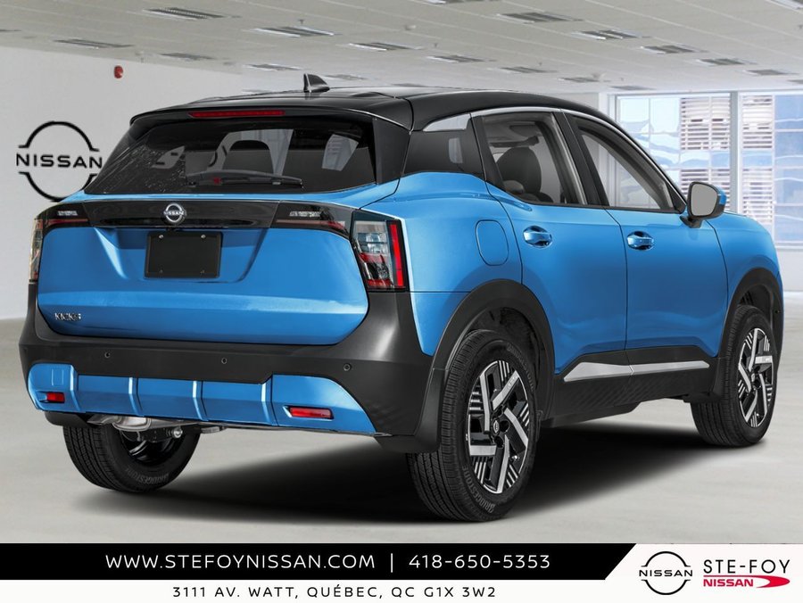 2027 NISSAN Kicks SV TI Artic Ice Blue Metallic/Super Black