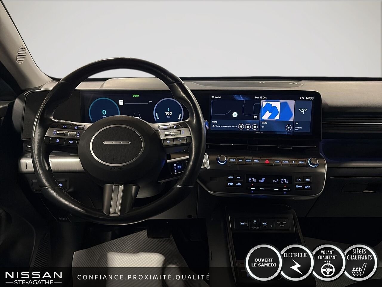 2024 Hyundai Kona Electric Red Saint-Jérôme - photo #9