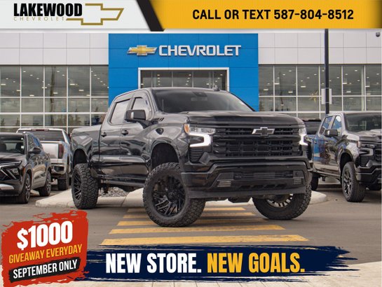 2024 Chevrolet Silverado 1500 RST 3.0L Duramax Z71 | 4in BDS Lift Black