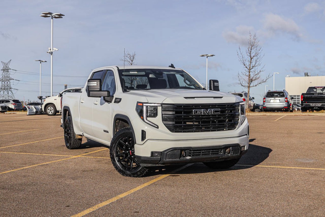 2024 GMC Sierra 1500 4WD Crew Cab 157 Elevation White Sherwood Park - photo #1