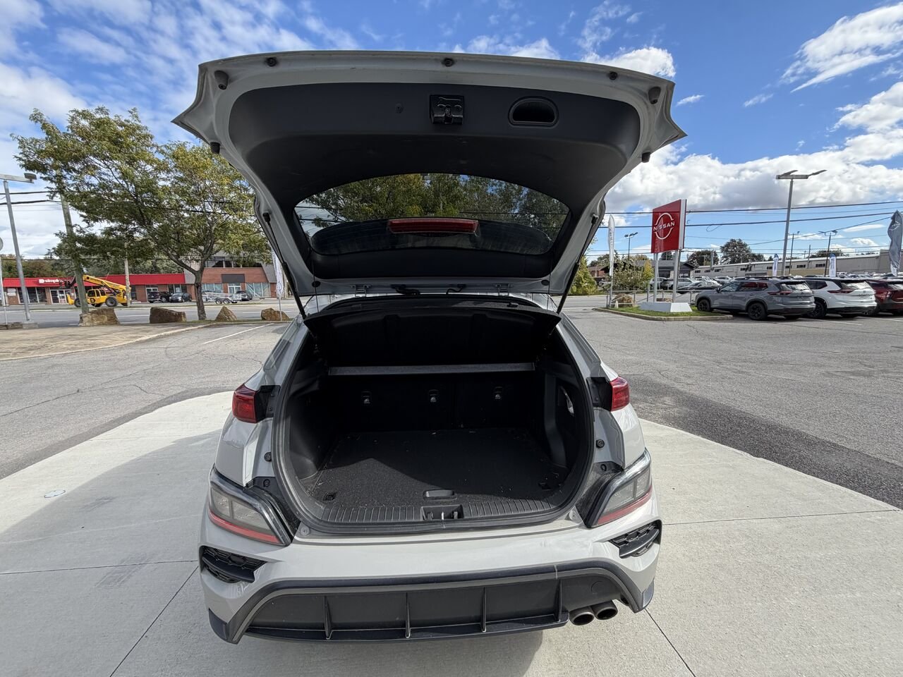Hyundai Kona 1.6T N Line TI avec toit bicolore 2023 Gris Châteauguay - photo #10