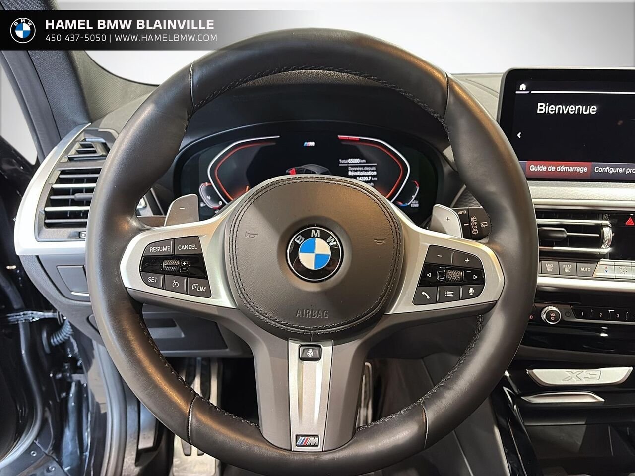 BMW X3 xDrive30i véhicule d'activités sportives 2022 Noir Blainville - photo #11