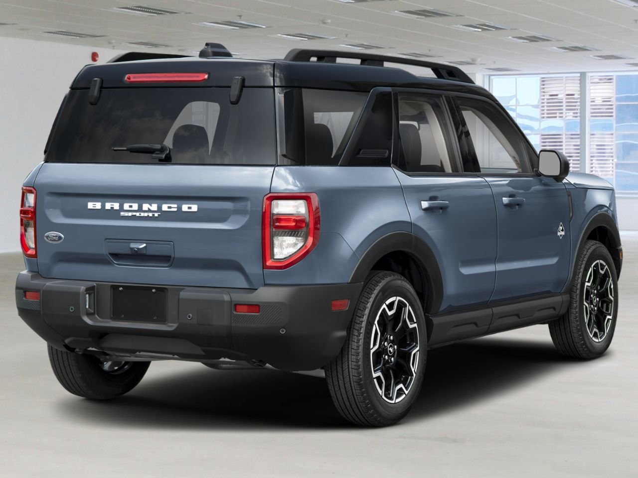 2026 Ford Bronco Sport Azure Grey Metallic Tri-Coat Mont-Laurier - photo #2