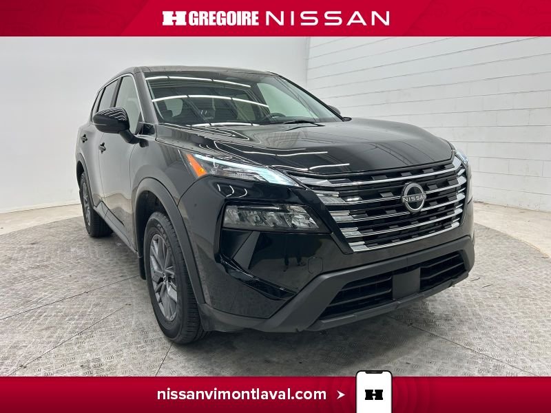 Nissan Rogue S AWD CAMERA MAGS A PARTIR DE 2.99% 2024 Noir