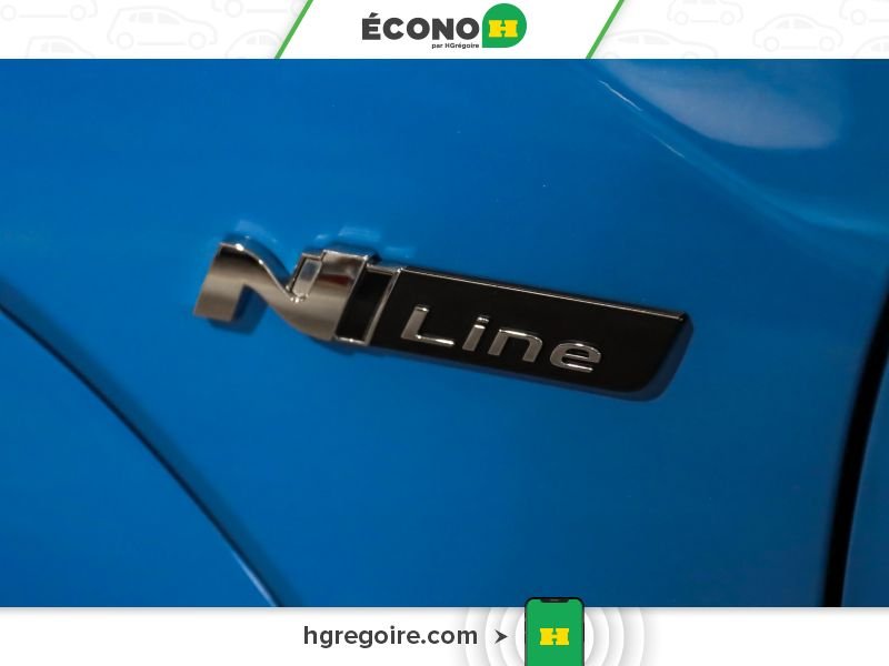 Hyundai Kona 822726 | N Line AWD AUTO GR ÉLEC A/C BLUETOOTH CAMÉRA MAGS 2022 Bleu Laval - photo #12
