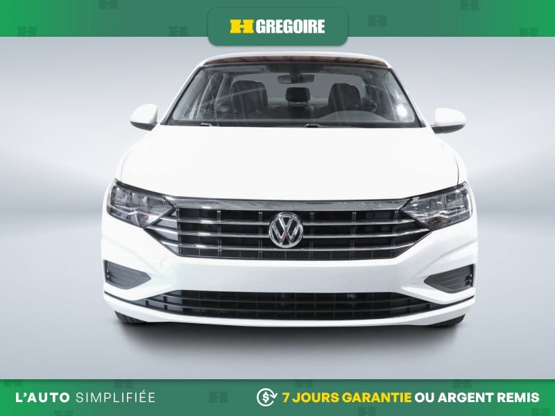 Volkswagen Jetta 820760 | Highline AUTO AC CUIR TOIT MAGS CAM RECULE 2019 Blanc Laval - photo #1