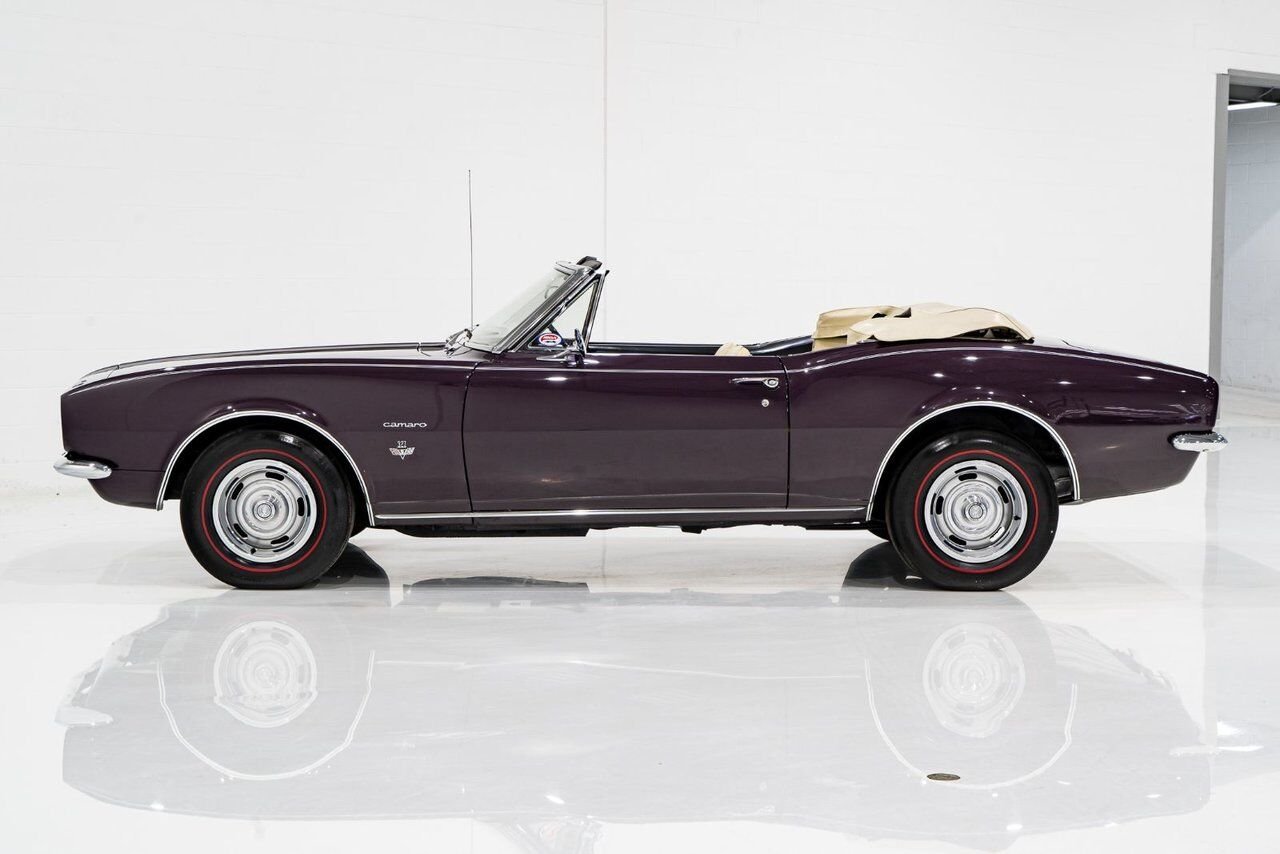 Chevrolet Camaro PRIX EN USD Convertible Beautifully presented from former Restoration 1967 mauve Montréal - photo #54