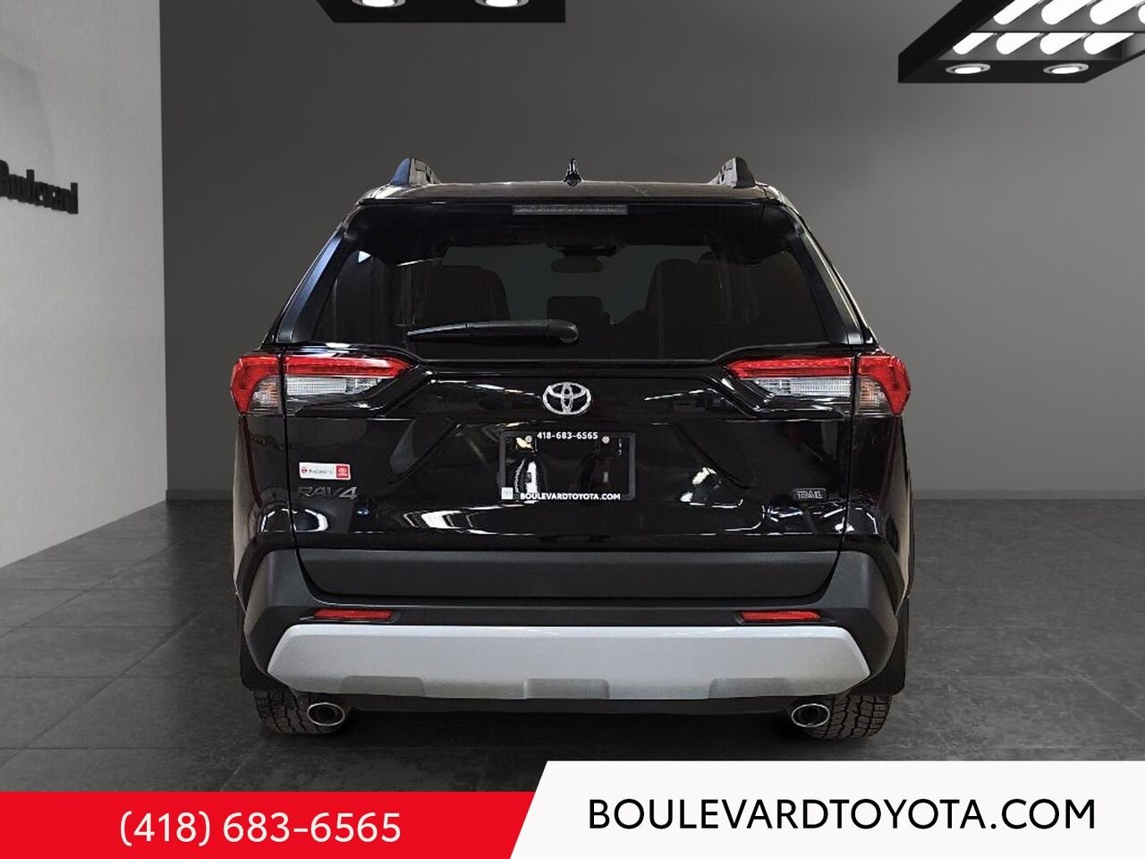 2024 Toyota RAV4 97734B-130 | TRAIL Midnight Black Metallic Québec - photo #4