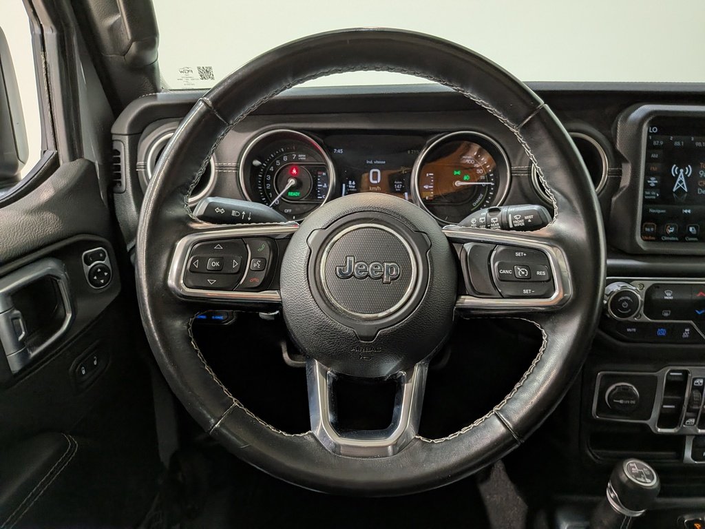 2021 Jeep Wrangler 4xe Unlimited Sahara 4x4 Grey Val-David - photo #12