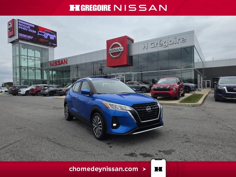2022 Nissan Kicks SV Mag Carplay Bancs Chauffants à partir 2.99% Blue
