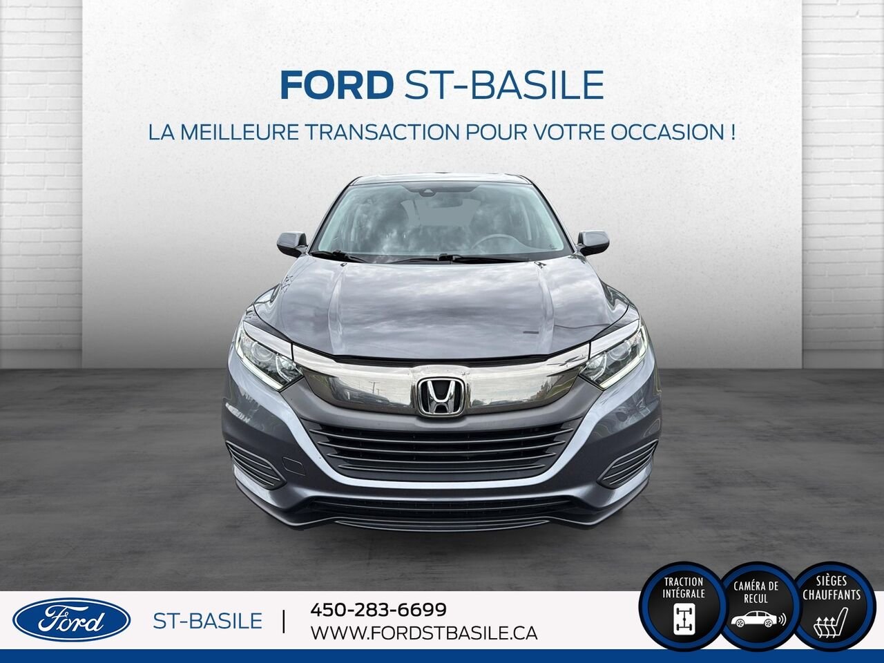 HONDA HR-V 2020 Gris Saint-Basile-le-Grand - photo #11