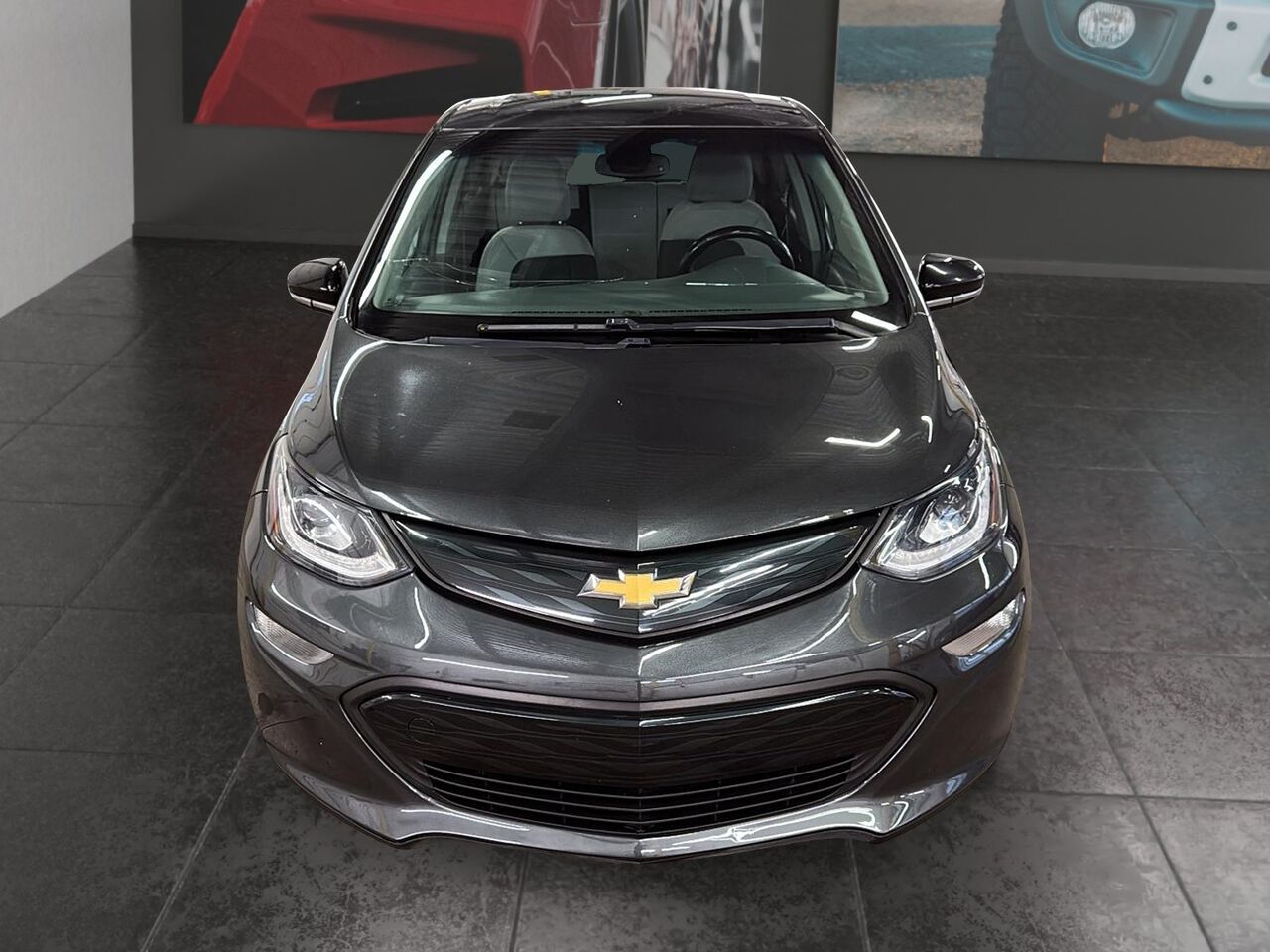 Gray 2019 Chevrolet Bolt EV Hatchback Front-Wheel Drive
