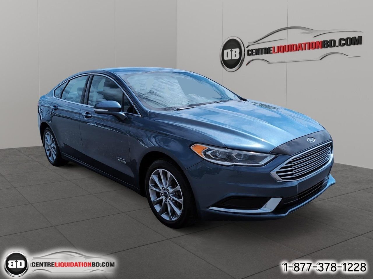 2018 Ford Fusion Energi SE ENERGI | A8539 Blue Granby - photo #2