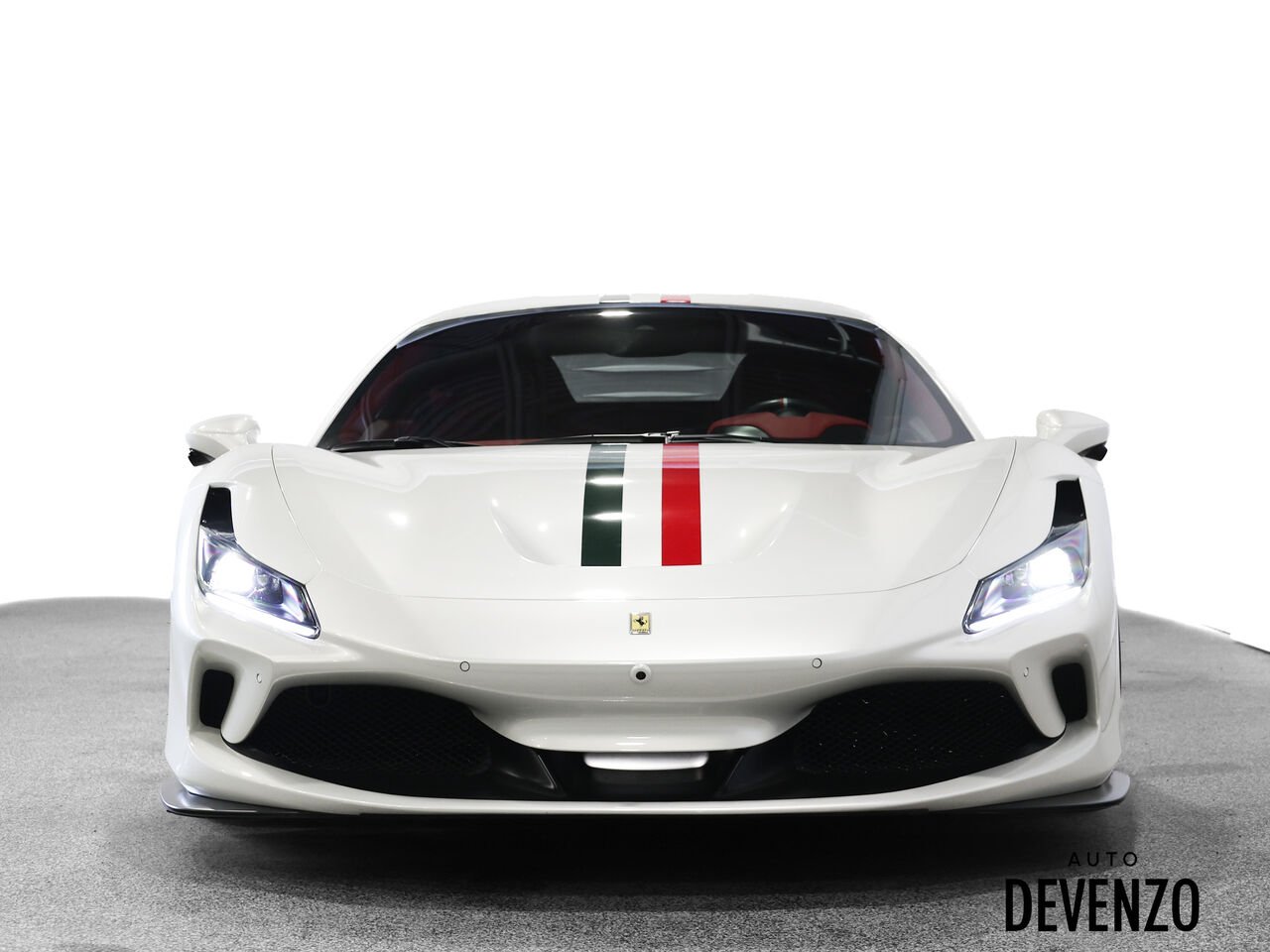 Ferrari F8 Tributo 2022 Blanc Saint-Eustache - photo #6