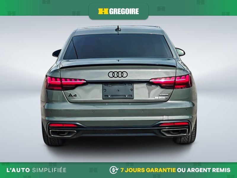 Audi A4 2023 Vert Saint-Eustache - photo #7