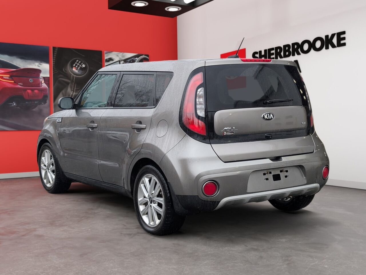 Kia Soul EX/SIÈGES CHAUFFANTS/VOLANT CHAUFFANT/AC BIZONE/BLUETOOTH 2019 Gris Sherbrooke - photo #4