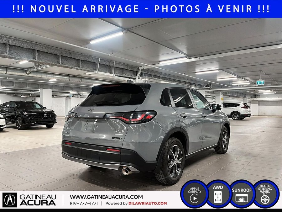Honda HR-V *** UN PROPRIO + CLEAN CARFAX + BAS KILOMÉTRAGE*** 2024 Gris