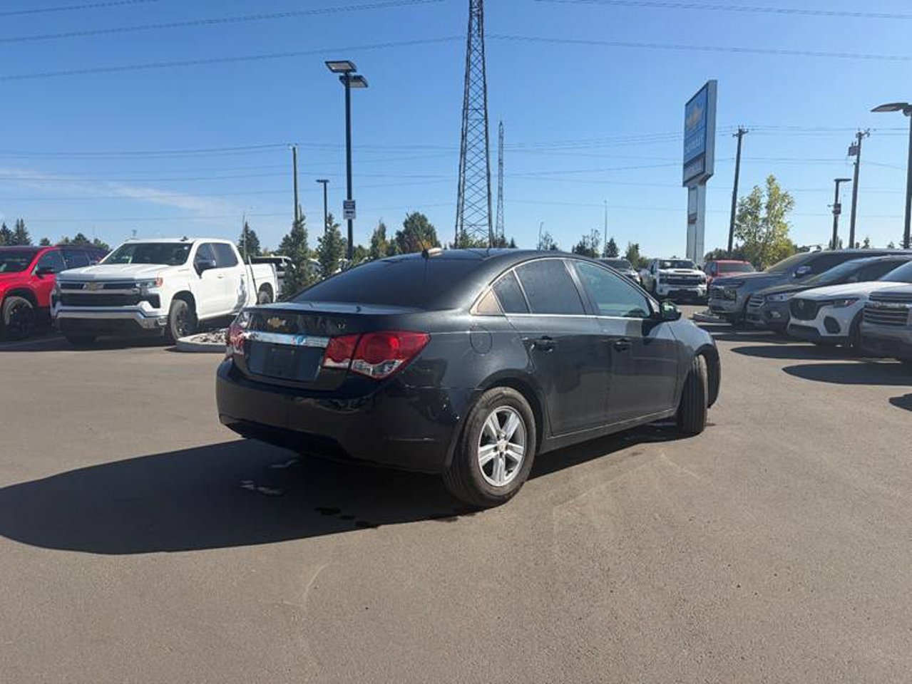2015 Chevrolet Cruze 4dr Sdn 1LT Black Sherwood Park - photo #4